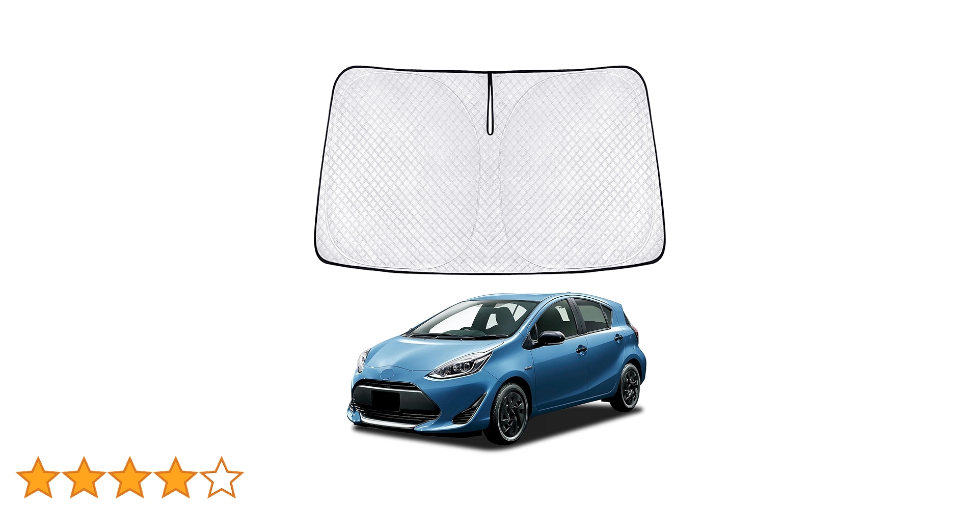 Amazon.co.jp: 新型 アクア 10系 NHP10/NHP10H サンシェード